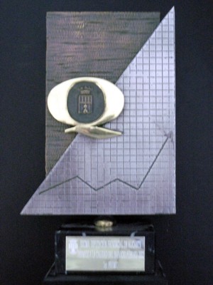 Trofeo del Premio de Calidad del año 2002
