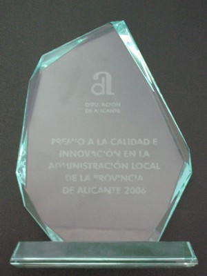Trofeo del Premio de Calidad del año 2007